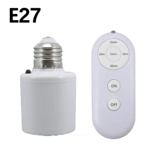 Smart Bulb Holder with Remote Control, XHJ12