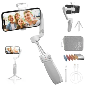 Smartphone Gimbal with Image Extension Portable Mini Compatible with 3-Axis Stabilizer, Foldable, Stabilization,..., Zhiyun