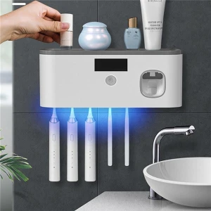 Toothbrush Holder with UV Disinfection, Factory Discount Outlet