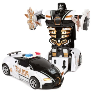 Transforming Robot Car, boy