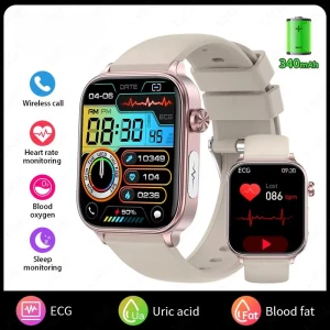 Smart Watch with ECG+PPG and AI Health Diagnostics, PRISMA