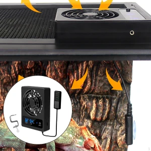 Ventilation Hygrometer with Humidity Control and High-Noise-Free Fan, Flowers Dating