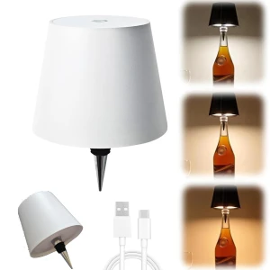 Wireless Desktop Bottle Lamp with Touch Control, Sole Street
