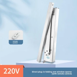 Smart Electric Window Opener with Folding Lever, Computer boost