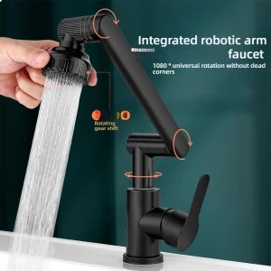 Universal Rotating Faucet with 1080° Rotation, DC-HOME Textile