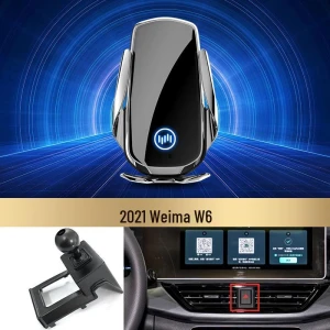 Smart Wireless Fast Charging Car Phone Holder and Stand, GearUp AutoMoto