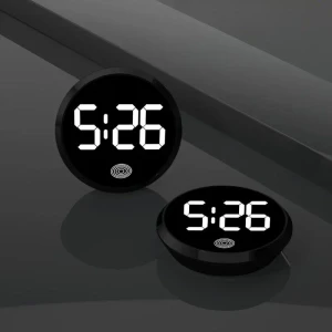 LED Touchscreen Car Clock, Dream Garage