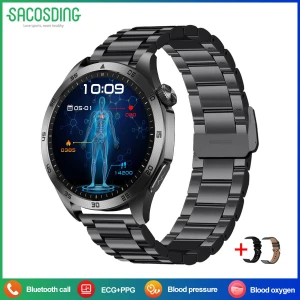 Micro Physical Blood Oxygen Blood Pressure Smart Watch — Blood Pressure Monitor, SACOSDING