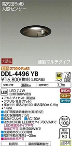Motion Sensor Downlight, DAIKO