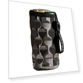 Smart Temperature Display Stainless Steel Thermos — Beverage Warmers, Chic Interiors