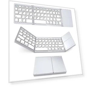 Portable Mini Tri-Fold Bluetooth Keyboard — Keyboards, Happy Super Creative
