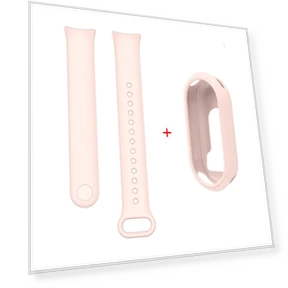 Silicone Protective Case + Strap — Fitness Bands, Xiaomi