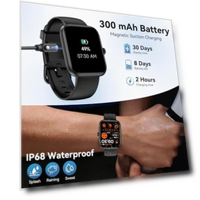 Smart Watch with Alexa Built-in — Smartwatches, Mikego