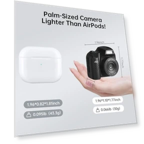 Mini Pocket Camera — Compact Digital Cameras, WIKICO