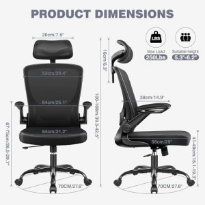 Ergonomic Office Desk Chair — Smart Chairs, BESTFAIR