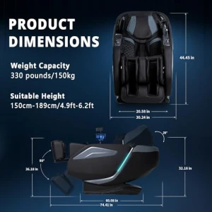 Full Body Zero Gravity Recliner — Massage Chairs, HealthRelife