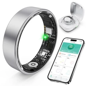 Smart Ring with Sleep Monitoring, Step Counting, Heart Rate, Blood Oxygen — Smart Ring, SARUNN ER