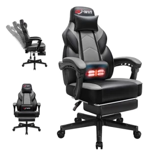 Gaming Chair with Footrest and High Back — Ergonomic Chair, DL-win