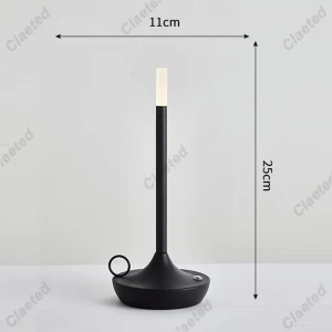 Rechargeable Wireless Touch Control Table Lamp, Elegant Living House