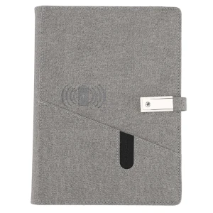 Smart Office Notebook with Charging Ports, Zeblaze