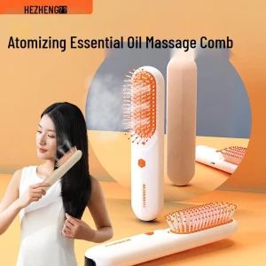 Smart Scalp Essential Oil Atomizing Comb, Hezheng