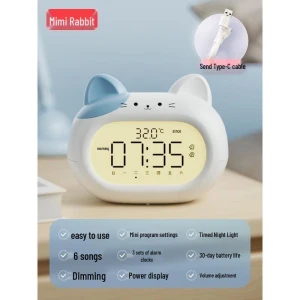 Little Blue Cat Smart Alarm Clock, JDST online