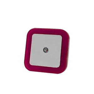 Modern Minimalist Square LED Night Light with Light Sensor, FrostFlora