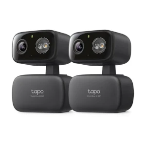 Indoor/Outdoor Pan/Tilt Wired Security Camera — Security Camera, Tapo
