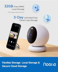 Wireless Outdoor Magnetic Security Camera — Security Camera, Noorio