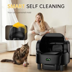 Automatic Cat Litter Box — Self-Cleaning Litter Box, LUODIER
