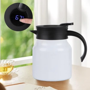 Portable Thermos Kettle with Digital Display, Darling Home