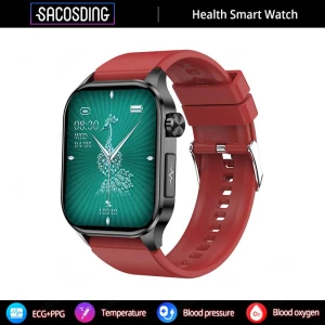Smart Watch with ECG, Blood Pressure, and Blood Oxygen Monitoring — Smart Watch, SACOSDING