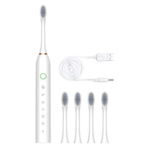 Electric Toothbrush with 4 Brush Heads — Electric Toothbrush, Puntos Electronics