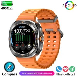 Smartwatch with NFC GPS Track Compass — Smart Watch, Rizy