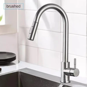 Kitchen Faucet Pull Out with Sensor and Touch Control, Jiuke Kids