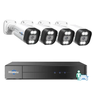WiFi IP Camera Security System — Security Camera, Hiseeu