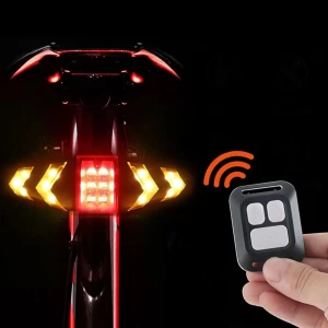 Wireless Rear Lamp Smart Bike Taillight with Remote Turn Signal Lights — Smart Bike Light