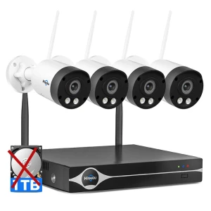Wireless Security Camera System — Security Camera, Hiseeu