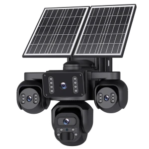 Four Lens Solar Security Camera — Security Camera, AOV