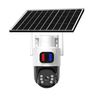 Solar Security Camera Outdoor Wireless PTZ Auto Tracking Night Vision Waterproof — Security Camera, AOV