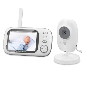 Wireless Video Baby Monitor with Night Vision and Temperature Monitoring — Security Camera