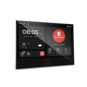 Smart Home Security Alarm System with 7-inch Screen — Security Monitoring, Tuya
