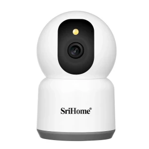 5MP QHD Wireless PTZ IP Dome Camera — Security Camera, SriHome