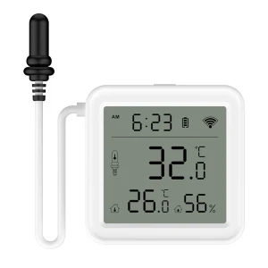 Smart Temperature Humidity Sensor with External Probe — Humidifier, MOES
