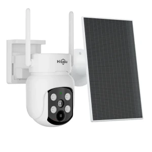 Solar Powered Wireless WiFi IP Camera with Color Night Vision — Security Camera, Hiseeu