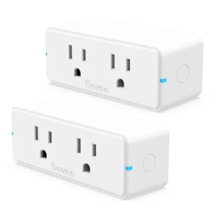 Dual Smart Plug 2 Pack, 15A WiFi Bluetooth Outlet — Smart Plug, Govee