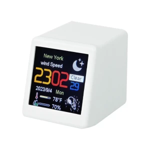 Mini Size Smart WIFI Weather Forecast Station Watch, Simplistic Living Home