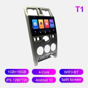 Android Auto Carplay Car Stereo for Lada Priora 2007-2013 (Silver) — Car Infotainment System, GHLHS