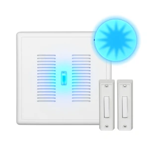 Electric Doorbell Kit with Selectable Ring Chimes — Video Doorbell, NICOR Lighting