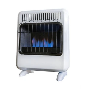 20,000 BTU Blue Flame Vent Free Propane Heater for Indoor Use, Mr. Heater